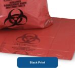 McKesson Infectious Waste Bag, Biohazard, Star Sealed Bottom, Red, 1.5 Mil, 1 to 3 gal, 11 in X 14 in, 500 Count - Image 7