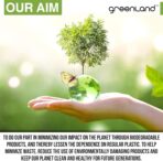 Greenland Biodegradable 60 Trash Bags Compatible with Simplehuman (Code H, 60 Bags, 8-9 Gallons) - Image 6