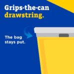 CloroxPro Glad ForceFlex 13 Gallon Tall Kitchen Drawstring Trash Bags, 100 Ct (Package May Vary) - Image 6