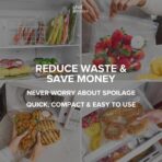 Chef Preserve Reusable Vacuum Sealer Bags for Food – 30 BPA-Free Medium (10 x 11 in) Food Storage Bags, Freezer, Microwave – Odor-Resistant, Leak-Proof – Compatible with Chef Preserve Vacuum Sealers - Image 7