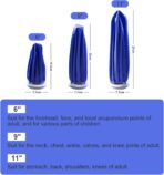 Ice Bag, Ice Packs for Injuries Reusable 9", Hot Water Bag for Pain Relief, Hot & Cold Therapy, Headaches, Blue Ice Pack Dark Blue Ice Bags 2 Pack - Image 5