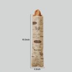 50 Pack Kraft Paper Baguette Bread Bags, 19.3 X 4.3 Inch Paper French Bread Bags for Homemade Bread Large, French Baguette loaf Bag Gifts for Bakers. - Image 3