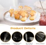 Cidenbio 200 Pcs Thickened Cookie Bags with Seal 5x7 In, Clear Cellophane Treat Bags Self Sealing 3.1 Mils Resealable Plastic Bag for Cookies, Candy, Bread, Party Favors, Bakery, Gift Packaging - Image 4