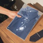 Morepack Large Self Sealing Cellophane Bags Self Adhesive,9x12 Inches Clear Resealable Cellophane Plastic Bags for Packaging Clothes, T-shirts, Pants,200 Pieces - Image 7