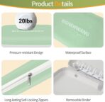 Extra Large Weekly Pill Organizer Set, Reusable Pill Bags with 14 Coded Pouches for Home and Travel, 7 Day with AM PM Large Storage Portable Medicine Pill Case for Fish Oils, Vitamins - Image 7