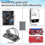 Anti Static Bags for External Hard Drive Cases, ESD Shielding Bags for Motherboard SSD HDD Laptop Electronic Components, 20-Pack 12x16 inch - Image 6