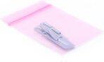 Pink Anti-Static Seal Top Bag - 8" x 10" - Pack of 100 - Image 3