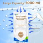 ZSZMFH 10 Pack Moisture Absorber Hanging Bags, Fragrance Free Humidity Packs, 15 OZ Dehumidifier Bags Effectively Trap Extra Moisture,Hanging Closet Dehumidifier Bags-425g/pack - Image 9
