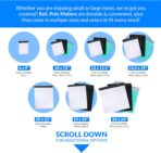 Reli. (125 Pcs) Poly Mailers 19x24", White | Large Shipping Bags for Small Business | Mailing Bag for Shipping | Packaging for Clothing | Non-Padded Envelopes/Polybags, Self Sealing - Image 7