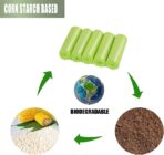 8 Gallon Trash Bags, Inwaysin Garbage Bags Compatible with Simple Human H Trash Can, Compostable 6-9 Gal 30L ( Clear Green, 100 Count (Pack of 1)) - Image 6