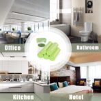 8 Gallon Trash Bags, Inwaysin Garbage Bags Compatible with Simple Human H Trash Can, Compostable 6-9 Gal 30L ( Clear Green, 100 Count (Pack of 1)) - Image 7