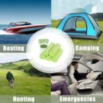 8 Gallon Trash Bags, Inwaysin Garbage Bags Compatible with Simple Human H Trash Can, Compostable 6-9 Gal 30L ( Clear Green, 100 Count (Pack of 1)) - Image 8