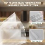 Vacuum Sealer Bags for Food - 200 Quart 8'' x 12'' Pre-Cut Food Saver Bags Quart Size, Heavy Duty Vacuum Bags for Food, BPA Free Vacuum Seal Bags for Freezer Storage, Seal a Meal or Sous Vide - Image 5