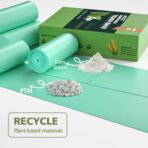 AYOTEE Compostable Trash Bags 13 Gallon Tall Kitchen, 45 Count Biodegradable Trash Bags 13 Gallon Garbage Bag, Large Compost Bag for Kitchen Bathroom Home Office - Image 5