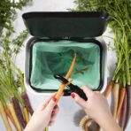 Full Circle Fresh Air Compostable Bags for Food Waste – 2.5 Gallon, 25 ct – Plant-Based & Plastic-Free, No Microplastics, Extra Strong, Tear-Resistant, Unscented - Image 5