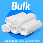 Reli. SuperValue 33 Gallon Trash Bags | 125 Count | Made in USA | Heavy Duty | Clear Multi-Use Garbage Bags - Image 3