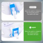 Easy-Tap Leg Bag Urinary Drainage Bag, 1000ml, Anti-Reflux Valve, Cloth Straps, Easy Flip Drain (Pack of 3) - Image 7