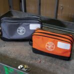 Klein Tools Tool Pouch, Dual Compartments, Heavy-Duty Tool Bag Organizer, Multipurpose Bag - Image 7