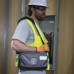 Klein Tools Tool Pouch, Dual Compartments, Heavy-Duty Tool Bag Organizer, Multipurpose Bag - Image 12