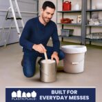 Plasticplace 5 Gallon Trash Bags - White Drawstring Garbage Bag Liners, 19" x 25" (100 Count) – Durable, Leak-Proof, Multi-Purpose Tall Kitchen, Bathroom, Office and Car TrashBags Plastic Bags 0.9 Mil - Image 7