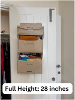 3 in 1 Plastic Bag Holder – Separate Plastic Bags, Reusable Bags & Grocery Bags – Over-the-Door or Wall-Mount Storage Organizer - Image 3