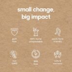 Compostic Home Compostable Resealable Snack Size Bags, Microwave & Freezer Safe, Organic Food Storage Container, 90 Count + 10 Bonus Bags - Image 8