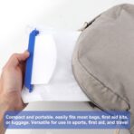 5 Pack Refillable Ice Bags with Clamp Closure 6-1/2 x 14 Reusable Medical ice Packs for Injuries Easy Filling Hospital Icepack with Soft Outer Covering with Leak Proof Closure, Super Soft Inner Layer - Image 4