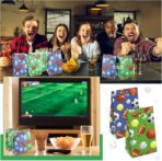 Outus 30 Pcs Sports Goodie Bags Sports Party Favors Soccer Baseball Football Basketball Themed Treat Candy Paper Gift Bags for Birthday Baby Shower Party Supplies Decoration, 9.45 x 5.12 x 3.15 Inches - Image 3