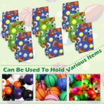Outus 30 Pcs Sports Goodie Bags Sports Party Favors Soccer Baseball Football Basketball Themed Treat Candy Paper Gift Bags for Birthday Baby Shower Party Supplies Decoration, 9.45 x 5.12 x 3.15 Inches - Image 7