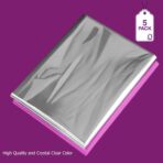 Purple Q Crafts Clear Basket Bags, 5 Pack Large Clear Cellophane Wrap for Baskets & Gifts 30"x 40" 1.5 Mil Thick (5) - Image 4