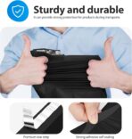 Fuxury Poly Mailers 14.5x19 Inch 50 Pcs, Waterproof Shipping Bags for Clothing, Strong Adhensive Shipping Envelopes for Small Business Suppliers, Self Seal Mailers Poly Bags Mailing Envelopes Black - Image 5
