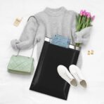 Fuxury Poly Mailers 14.5x19 Inch 50 Pcs, Waterproof Shipping Bags for Clothing, Strong Adhensive Shipping Envelopes for Small Business Suppliers, Self Seal Mailers Poly Bags Mailing Envelopes Black - Image 7