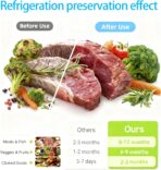 30Pcs Reusable Aluminum Foil Sealable Storage Bags, Thicken Stand Up Foil Sealable Bags with Label and Zip Lock, Aluminum Foil Bags for Food, Vegetable Fruit Meat (10*S+10*M+10*L)(Zipper) - Image 3