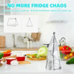 30Pcs Reusable Aluminum Foil Sealable Storage Bags, Thicken Stand Up Foil Sealable Bags with Label and Zip Lock, Aluminum Foil Bags for Food, Vegetable Fruit Meat (10*S+10*M+10*L)(Zipper) - Image 6