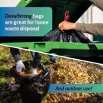 Reli. 30 Gallon Trash Bags Drawstring (25 Count) | Black Garbage Bags 30 Gallon Heavy Duty | Large for Home & Outdoor Use | Drawstring - Image 6