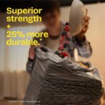 Glad ForceFlex MaxStrength LeakGuard Trash Bags, 13 Gal, Sunshine Lemon Scent, 90 Ct (Pack May Vary) - Image 7