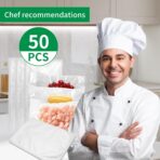 50 Count 11" x 16" Vacuum Sealer Bags,Great for Food Storage Vaccume Sealer PreCut Bags - Image 3