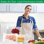 50 Count 11" x 16" Vacuum Sealer Bags,Great for Food Storage Vaccume Sealer PreCut Bags - Image 5