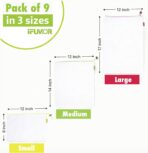 15-Pack Reusable Produce Bags – Heavy Duty Washable Mesh Grocery & Vegetable Bags with Drawstring, Eco-Friendly for Fruits, Food, Toys & Travel Storage - Image 4