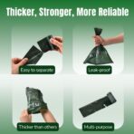 Pet N Pet 180 Counts Dog Poop Bags Rolls, 92% Plant Based Poop Bags for Dogs, Leak Proof Thick Doggie Poo Bag, Unscented Cat & Dog Waste Bag - Image 6
