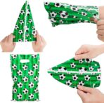 PintreeLand 40PCS Soccer Goodie Bags, Plastic Birthday Party Favors Bags for Football Sport Theme - Image 5