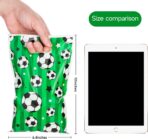 PintreeLand 40PCS Soccer Goodie Bags, Plastic Birthday Party Favors Bags for Football Sport Theme - Image 6