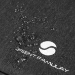 Travel Electronics Organizer, Waterproof Cable Organizer Bag for Electronic Accessories Double Layer Large Shockproof Cable Storage Bag for Cord, Power Bank, Tablet(Up to iPad 11 inch) - Black - Image 5