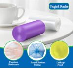 1.2 Gallon Multi Small Trash Bags,Garbage Bag Bin Liners, 5 Liters Bin Bags Wastebasket Bags for home office kitchen Trash Can,Bathroom,Bedroom 300 Counts 6 Color - Image 4