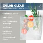 Clear Merchandise Plastic Shopping Bags - 100 Pack 20" x 20" with 2 mil Thick Extra Large Retail Bags - Die Cut Handles - Ideal for Large Packages, Children Toys - Color Clear - Recyclable - Image 4