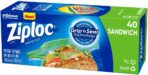 Ziploc Sandwich Bags with New Grip 'n Seal Technology, 40 Count - Image 4
