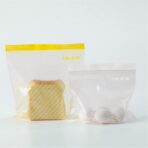 IKEA Istad Plastic Freezer Bag, Yellow/White - Image 4