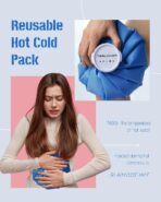 𝑺𝒎𝒂𝒍𝒍 Ice Pack for Injuries Reusable, 𝗧𝗶𝗻𝘆 Ice Bags 𝗞𝗶𝗱𝘀 Hot Water Bag for Pain Relief, Hot & Cold Therapy Ice Bag, No-Leak Elastic Breathable Ice Cold Pack, Size 6" - Image 8