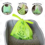 100% Compostable XL Pet Waste Bag (120 ct.) Plant-Based Biodegradable Cat Litter Poop Bags Doggy Poop Bags with Handles Compost Liners US BPI ASTM D6400 & OK Compost Home Certified (120 ct) - Image 4