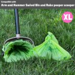 100% Compostable XL Pet Waste Bag (120 ct.) Plant-Based Biodegradable Cat Litter Poop Bags Doggy Poop Bags with Handles Compost Liners US BPI ASTM D6400 & OK Compost Home Certified (120 ct) - Image 6